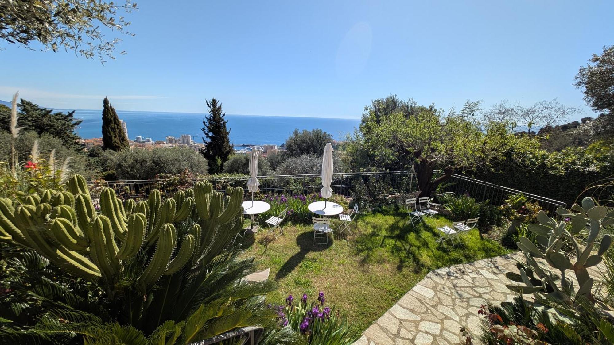 Le Mas D'Angeline, Vue Mer, Jardin Commun, Parking, Voiture Requise, 10 Min En Voiture De Monaco, Route Etroite, Pente Raide, Croisement Limite, Sea View, Shared Garden, Parking, Car Required, 10 Min Drive From Monaco, Narrow Steep Road, Limited Pass Beausoleil Εξωτερικό φωτογραφία