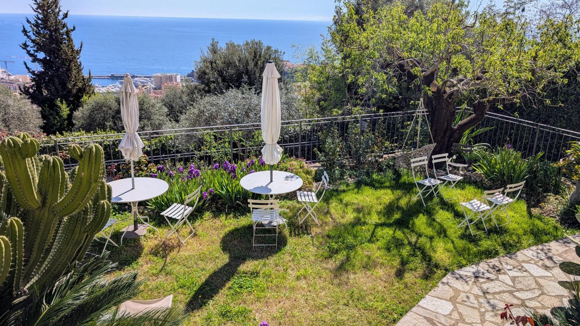 Le Mas D'Angeline, Vue Mer, Jardin Commun, Parking, Voiture Requise, 10 Min En Voiture De Monaco, Route Etroite, Pente Raide, Croisement Limite, Sea View, Shared Garden, Parking, Car Required, 10 Min Drive From Monaco, Narrow Steep Road, Limited Pass Beausoleil Εξωτερικό φωτογραφία