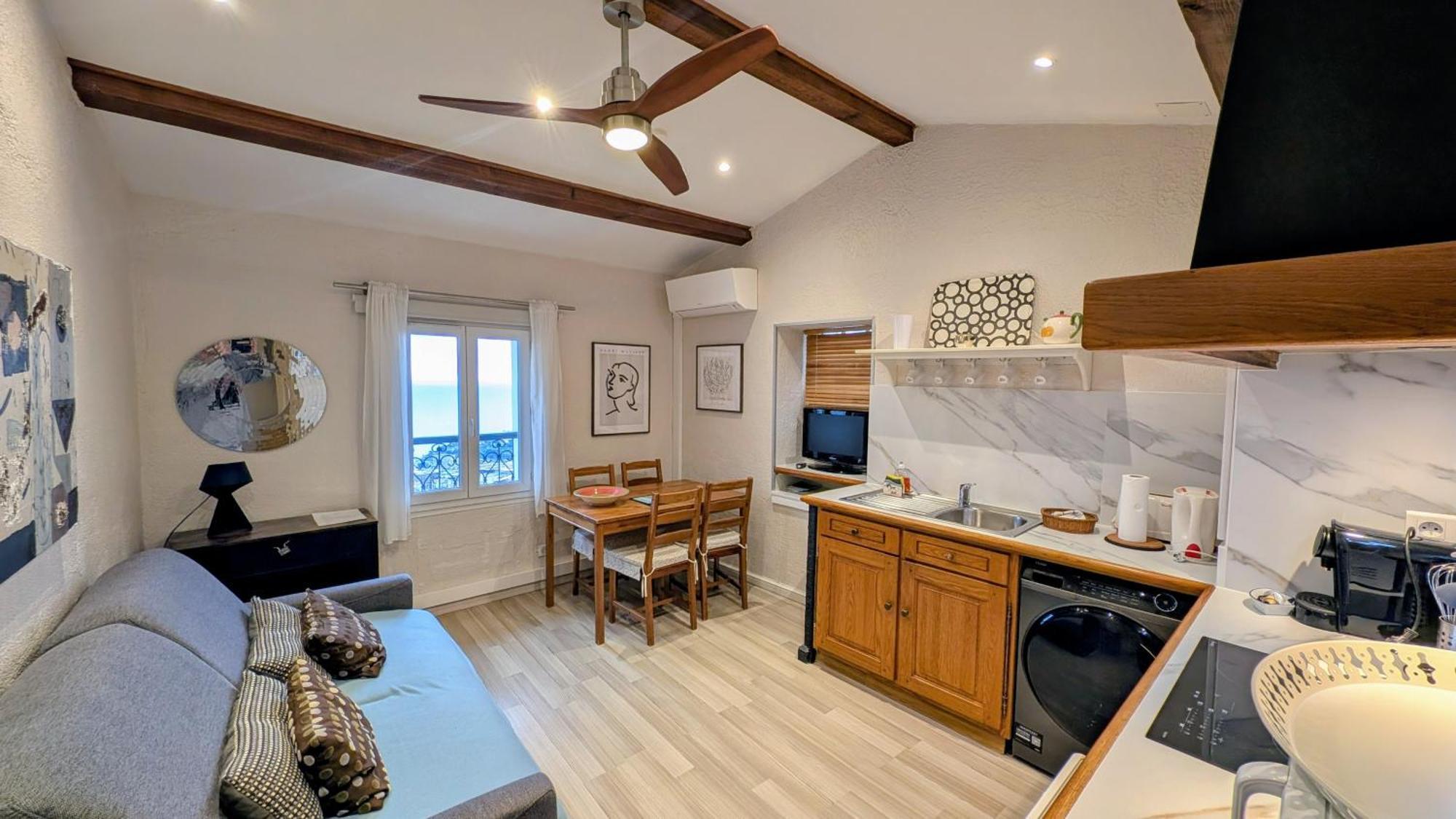 Le Mas D'Angeline, Vue Mer, Jardin Commun, Parking, Voiture Requise, 10 Min En Voiture De Monaco, Route Etroite, Pente Raide, Croisement Limite, Sea View, Shared Garden, Parking, Car Required, 10 Min Drive From Monaco, Narrow Steep Road, Limited Pass Beausoleil Εξωτερικό φωτογραφία