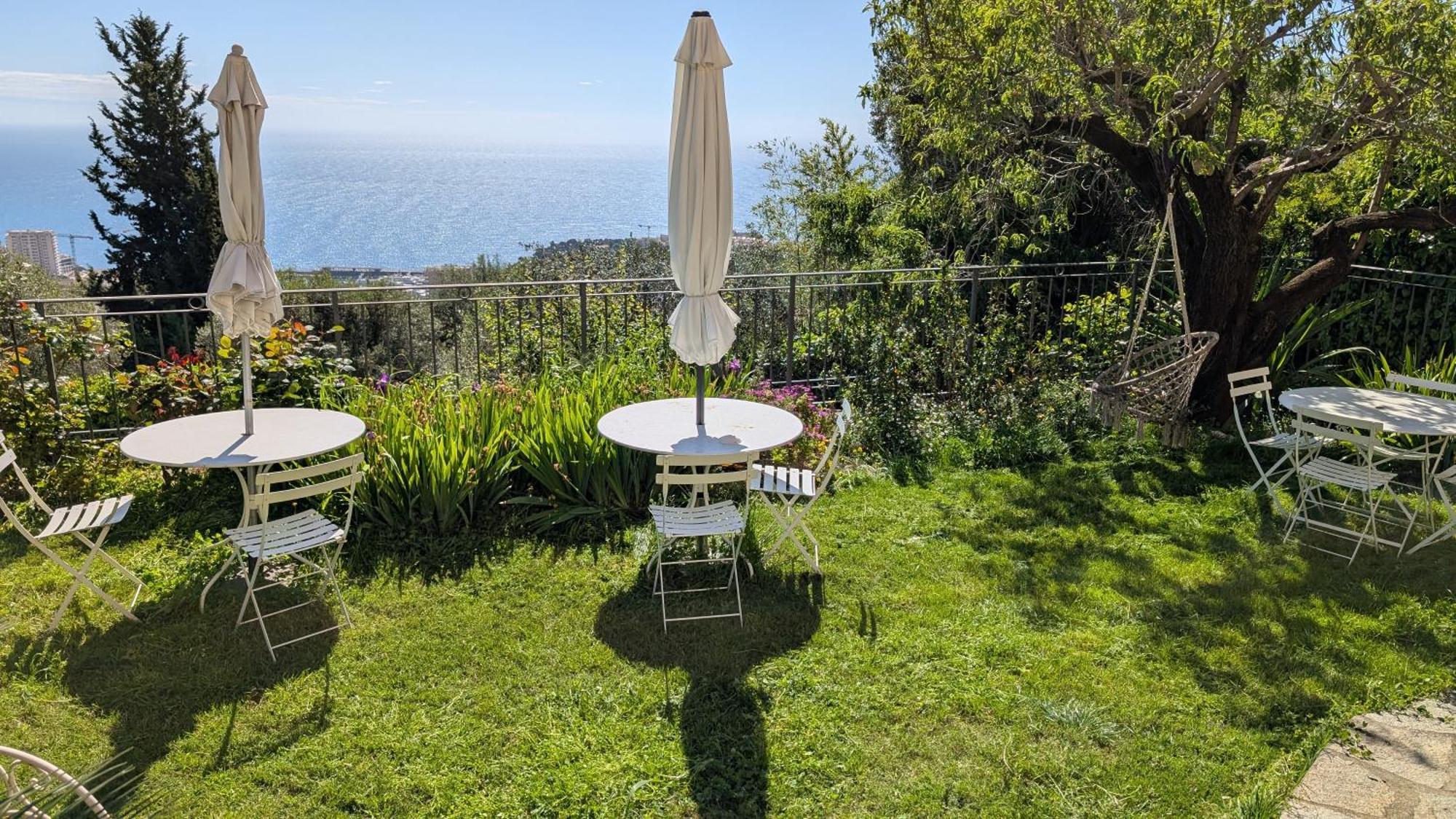 Le Mas D'Angeline, Vue Mer, Jardin Commun, Parking, Voiture Requise, 10 Min En Voiture De Monaco, Route Etroite, Pente Raide, Croisement Limite, Sea View, Shared Garden, Parking, Car Required, 10 Min Drive From Monaco, Narrow Steep Road, Limited Pass Beausoleil Εξωτερικό φωτογραφία